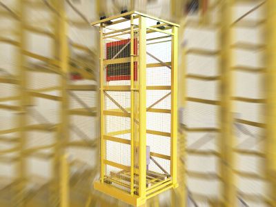 Four-way vehicle hoist
