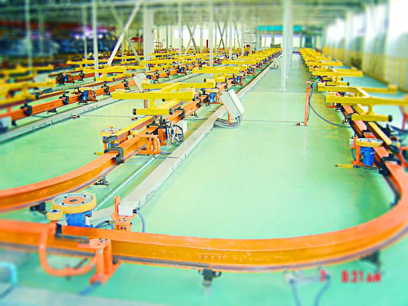 Ground Friction Conveyor System